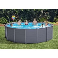Intex 26384 Ex 26382 Graphite Panel Pool 478x124cm Rund -Intex 11183451 3