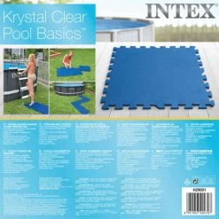Pool-Bodenschutzfliesen 8 Stk. 50 X 50 Cm Blau INTEX -Intex 15729268 5