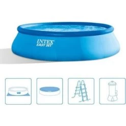 INTEX Easy Set Pool Schwimmbecken 457 X 107 Cm Filterpumpe 26166NP