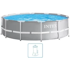 INTEX PRISM FRAME POOLS Schwimmbad 305 X 76 Cm Filterpumpe 26702GN