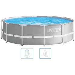 INTEX Prism Frame Pools Schwimmbecken 366 X 99 Cm Mit Filteranlage 26716GN