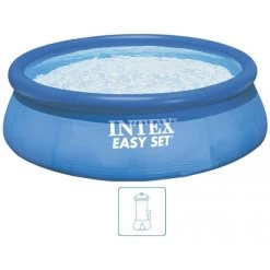 B-Ware!INTEX Easy Set Pool Schwimmbecken 244 X 61 Cm Filterpumpe 28108GN-ohne OV
