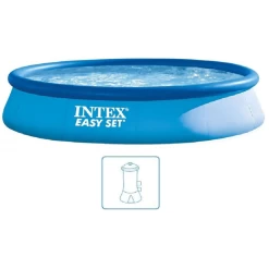 INTEX Easy Set Pool Schwimmbecken 457 X 84 Cm Filterpumpe 28158NP