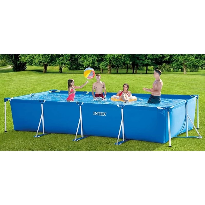 INTEX SMALL FRAME POOLS Schwimmbecken 450 X 220 X 84 Filterpumpe 28274NP 4 INTEX SMALL FRAME POOLS Schwimmbecken 450 X 220 X 84 Filterpumpe 28274NP – Bild 2