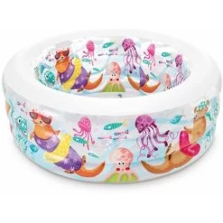 Intex Aufblasbarer Swimming Pool Und Planschbecken Für Kinder Little Otter Ø 152 Cm