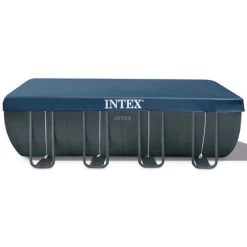 Intex Frame Swimming Pool Set Ultra Quadra XTR Anthrazit 549 X 274 X 132 Cm Inkl. Sandfilteranlage -Intex 34044535 4
