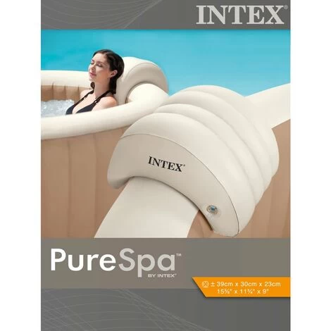Aufblasbare Spa-Kopfstütze 39x30x23 Cm INTEX 5 Aufblasbare Spa-Kopfstütze 39x30x23 Cm INTEX – Bild 3