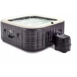 Intex Whirlpool Pure Spa Greystone Deluxe Square Ø 239 X 71 Cm