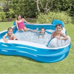 INTEX Swim Center Family Lounge Pool Schwimmbecken 229 X 229 X 66 Cm 56475NP -Intex 56475NP INTEX 800x800 1
