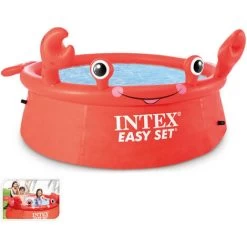 Intex Schwimmbecken &quotEasy Up Krabbe&quot Rot 880 L