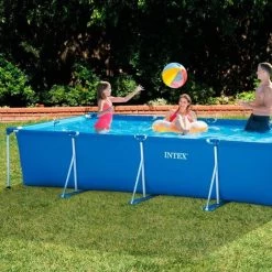 Intex 28273 Aufstellpool Frame Pool Rechteck Familienpool 450 X 220 X 84 Cm -Intex 95617011 4