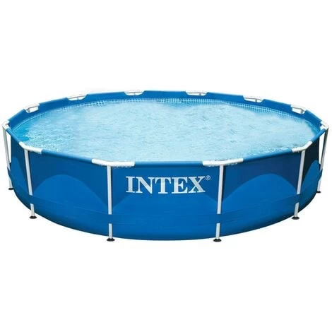 Intex 28210 Swimming Pool Metal Frame 366x76 Cm Stahlrohrbecken Schwimmbecken 3 Intex 28210 Swimming Pool Metal Frame 366x76 Cm Stahlrohrbecken Schwimmbecken