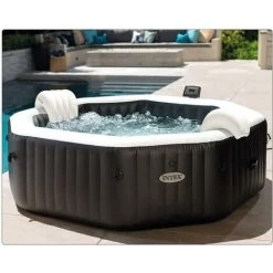 Intex 28462 Whirlpool Pure SPA Bubble Jet Massage 218x71cm Aufblasbar 6 Personen -Intex 95618841 3