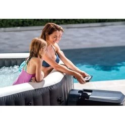 Intex 28462 Whirlpool Pure SPA Bubble Jet Massage 218x71cm Aufblasbar 6 Personen -Intex 95618841 4