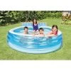 Intex Swim Center Lounge Family Pool Planschbecken Rückenlehne 224 X 216 X 76 Cm