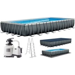 INTEX ULTRA XTR RECTANGULAR FRAME POOLS SET Schwimmbad 732 X 366 X 132 Cm 26368 13 INTEX ULTRA XTR RECTANGULAR FRAME POOLS SET Schwimmbad 732 X 366 X 132 Cm 26368 -Intex intex 20ultra xtr 26368np 01 800x800 1