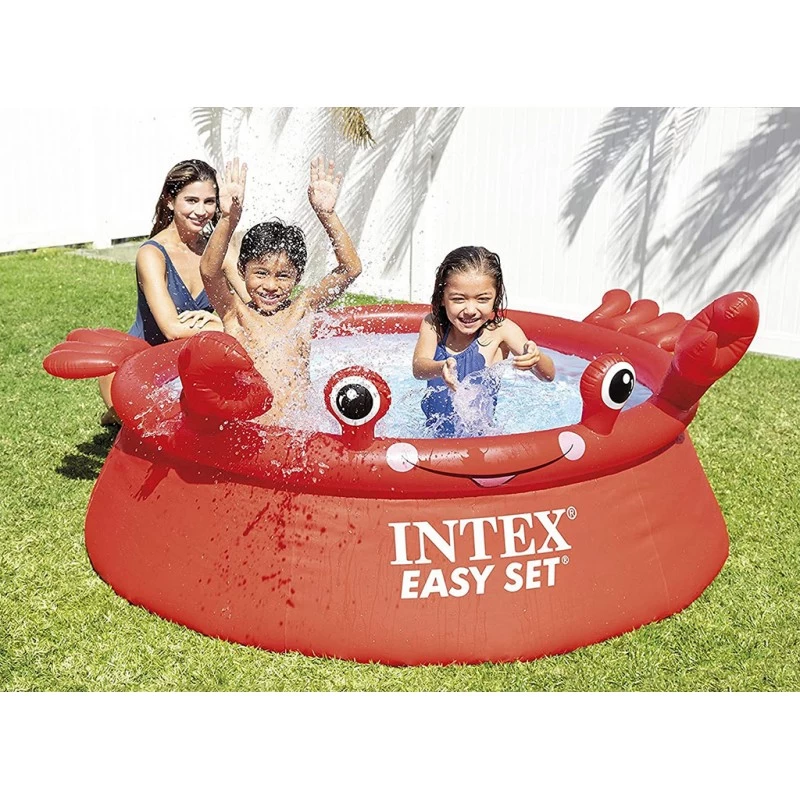 INTEX Happy Crab Easy Set Pool 183 X 51 Cm 26100NP 4 INTEX Happy Crab Easy Set Pool 183 X 51 Cm 26100NP – Bild 2