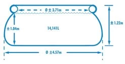 INTEX Easy Set Pool Schwimmbecken 457 X 122 Cm Mit Kartuschenfilteranlage 26168NP -Intex intex 26168gn 800x800 2