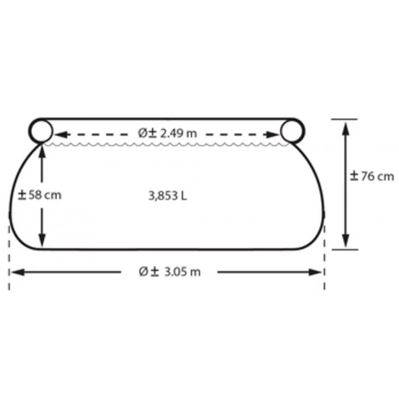 INTEX Easy Set Pool Schwimmbecken 305 X 76 Cm 28120NP 5 INTEX Easy Set Pool Schwimmbecken 305 X 76 Cm 28120NP – Bild 3