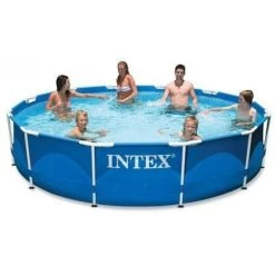 INTEX METAL FRAME POOLS Schwimmbecken 366 X 76 Cm 28212NP -Intex intex frame pool bazen2 28202 800x800 1