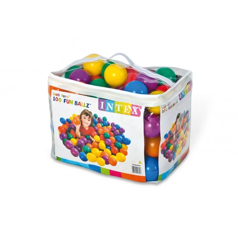 INTEX Fun Ballz Spielbälle 8 Cm, 100 St 49600 3 INTEX Fun Ballz Spielbälle 8 Cm, 100 St 49600