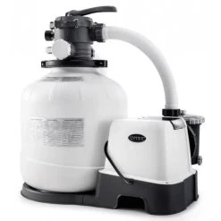 B-Ware!INTEX Krystal Clear Sandfilterpumpe Mit Chlorinator 10 M3/h 26680-1x Benutzt!