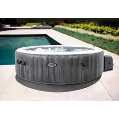 INTEX Purespa Greywood Deluxe HWS 800+ Whirlpool 196 X 71 Cm 28440