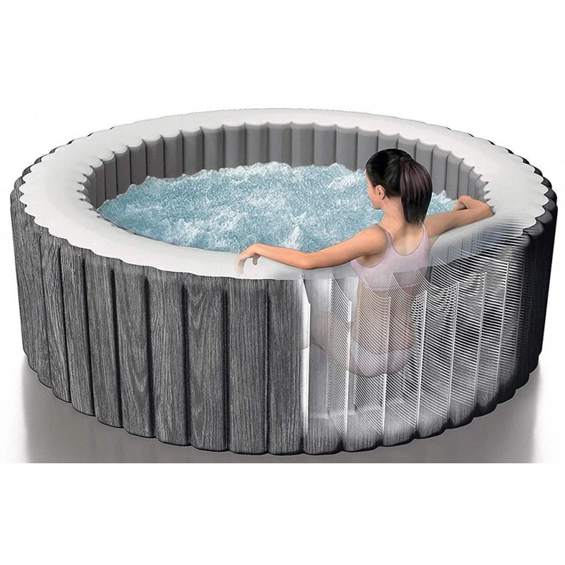INTEX Purespa Greywood Deluxe HWS 1100+ Whirlpool 216 X 71 Cm 28442 10 INTEX Purespa Greywood Deluxe HWS 1100+ Whirlpool 216 X 71 Cm 28442 – Bild 8