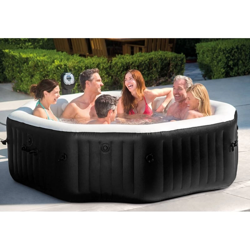 INTEX Jet & Bubble Spa Deluxe Octagon Whirlpool, 6 Personen 28462 13 INTEX Jet & Bubble Spa Deluxe Octagon Whirlpool, 6 Personen 28462 – Bild 11
