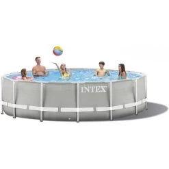 INTEX PRISM FRAME POOLS SET Schwimmbad 457 X 107 Cm Mit Kartuschenfilterpumpe 26724NP -Intex intex 26702GN 1 800x800 8